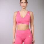 Adapt V seamless Sports Bra - Pink - With Pads - W4